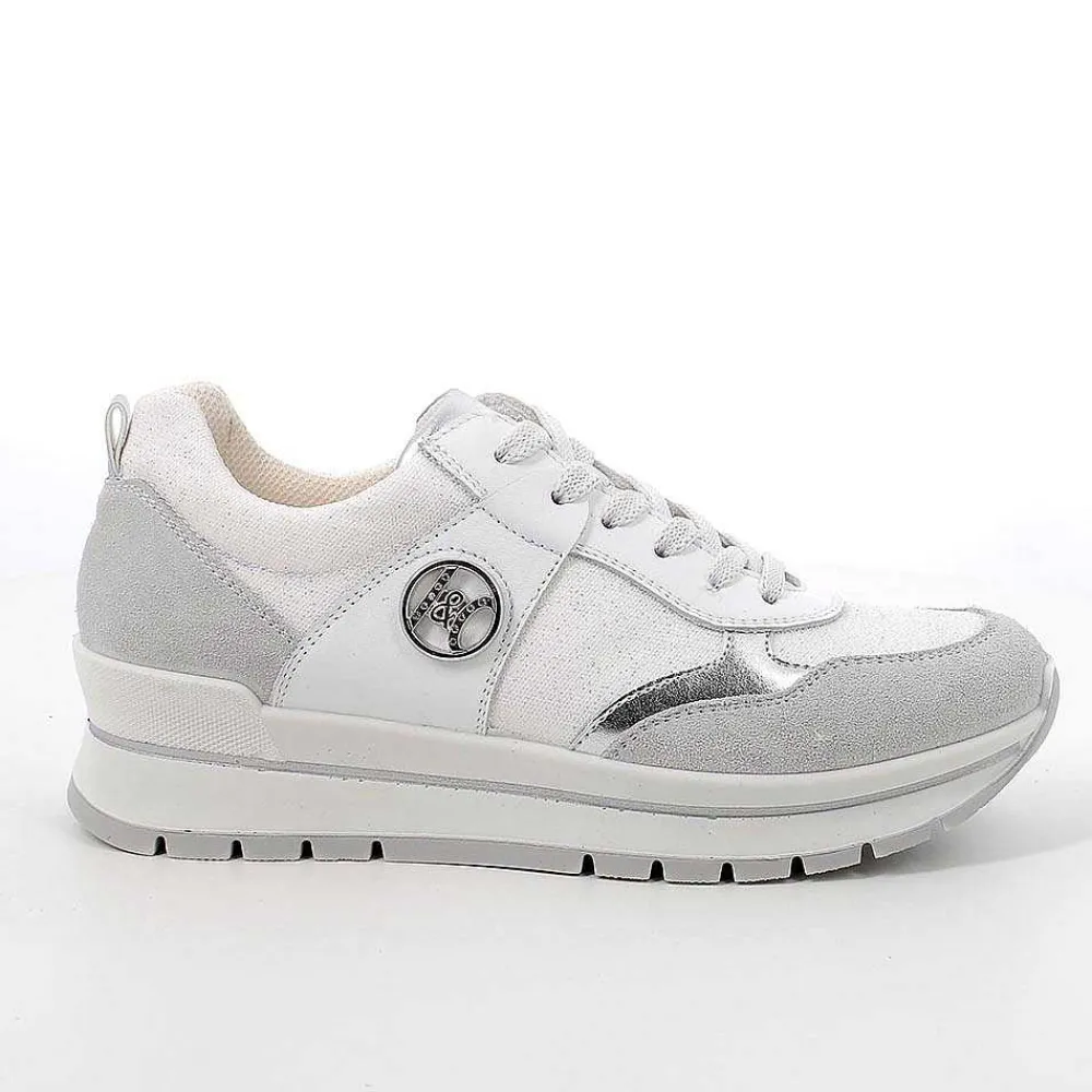 Sneakers|Igi&Co Sneakers Da Donna Cristal-Bianco