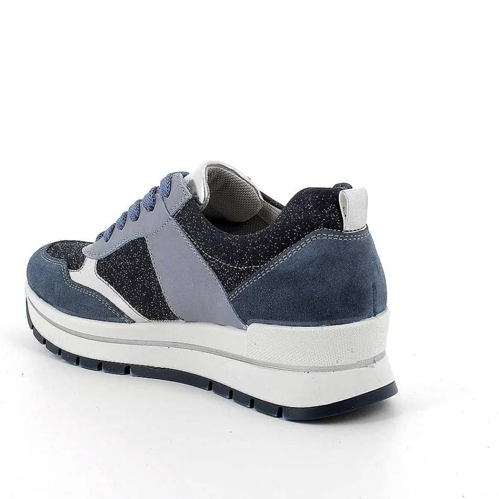 Sneakers|Igi&Co Sneakers Da Donna Jeans-Blu