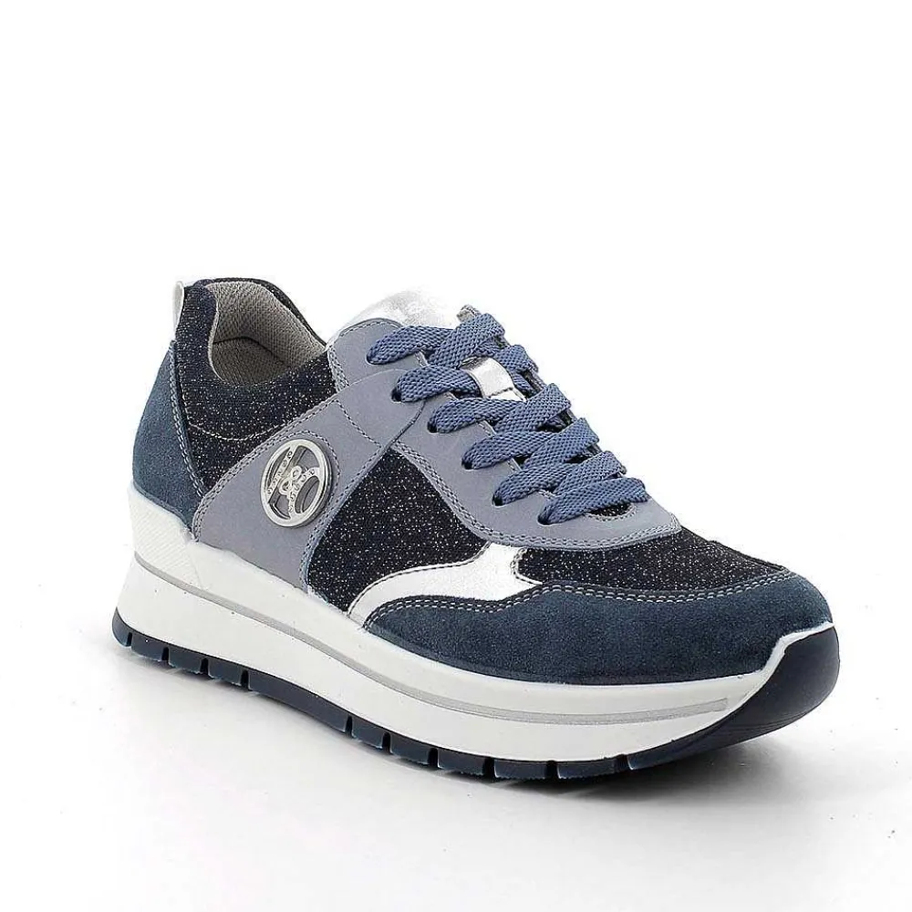 Sneakers|Igi&Co Sneakers Da Donna Jeans-Blu