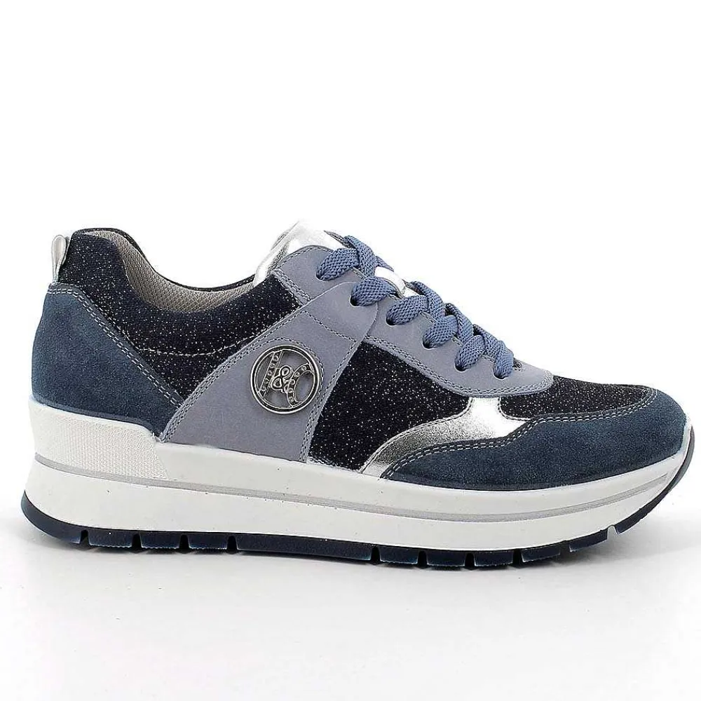 Sneakers|Igi&Co Sneakers Da Donna Jeans-Blu
