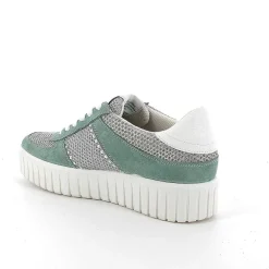 Scarpe Ecosostenibili|Igi&Co Sneakers Da Donna Menta-Argento