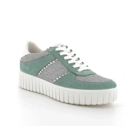 Scarpe Ecosostenibili|Igi&Co Sneakers Da Donna Menta-Argento