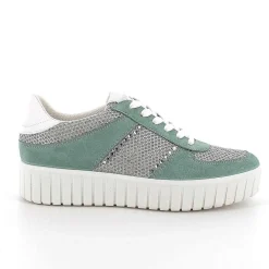 Scarpe Ecosostenibili|Igi&Co Sneakers Da Donna Menta-Argento