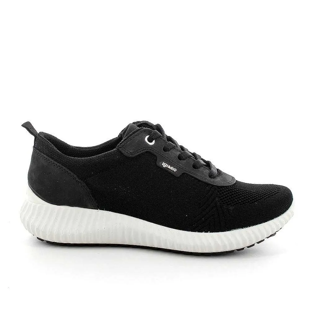 Sneakers|Igi&Co Sneakers Da Donna Nero