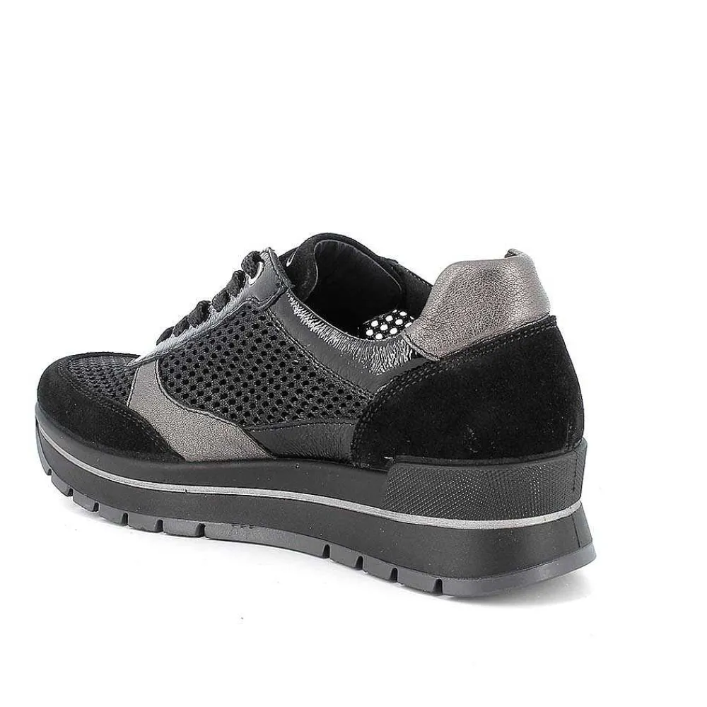 Sneakers|Igi&Co Sneakers Da Donna Nero