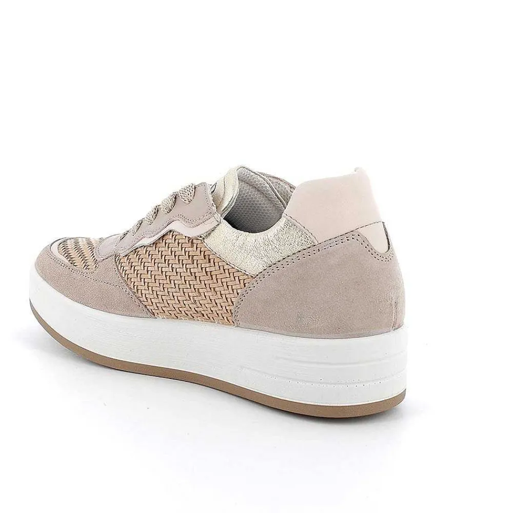 Sneakers|Igi&Co Sneakers Da Donna Visone-Beige