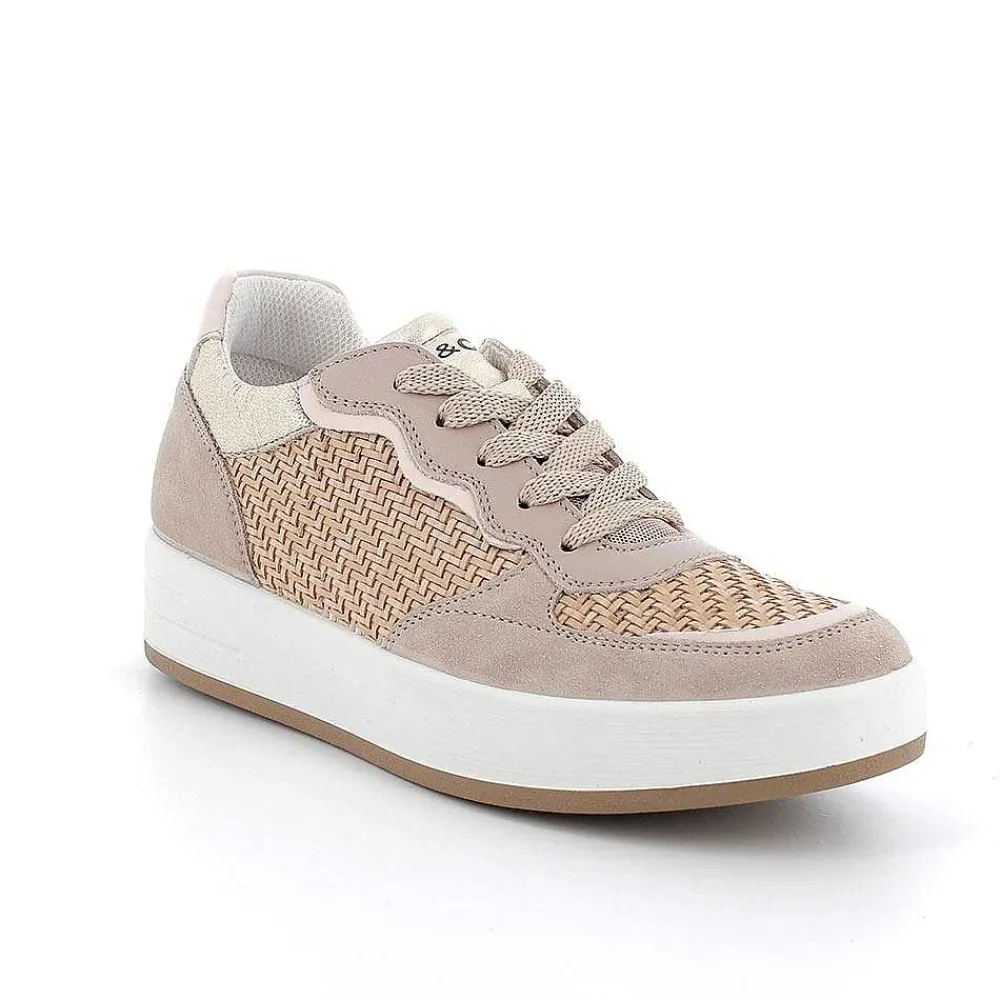 Sneakers|Igi&Co Sneakers Da Donna Visone-Beige
