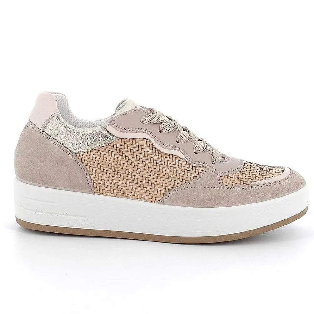 Sneakers|Igi&Co Sneakers Da Donna Visone-Beige
