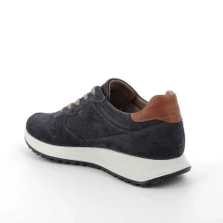 Sneakers|Igi&Co Sneakers Gore-Tex In Pelle Da Uomo Blu