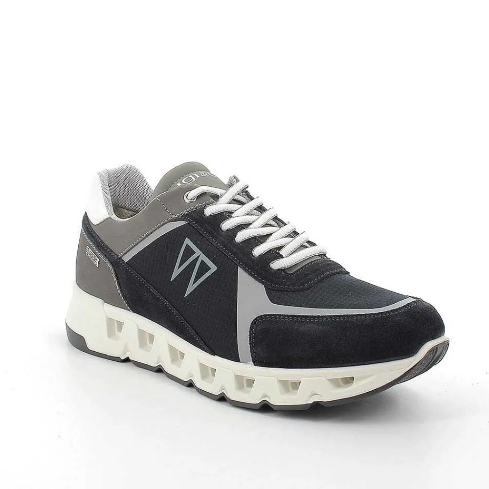 Sneakers|Igi&Co Sneakers Gore-Tex Surround Da Uomo Navy