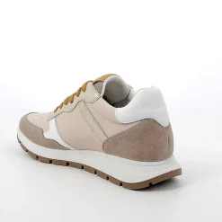 Sneakers|Igi&Co Sneakers In Pelle Da Donna Ecru-Visone