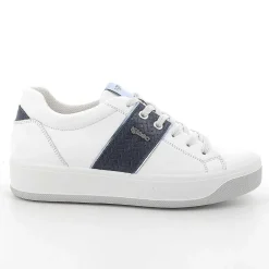Sneakers|Igi&Co Sneakers In Pelle Da Donna Bianco-Blu