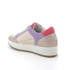 Sneakers|Igi&Co Sneakers In Pelle Da Donna Champagne-Beige