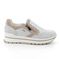 Sneakers|Igi&Co Sneakers In Pelle Da Donna Cristal-Argento