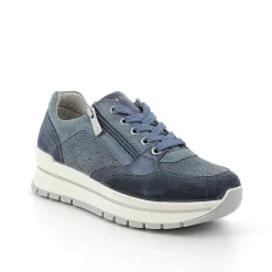 Sneakers|Igi&Co Sneakers In Pelle Da Donna Jeans-Avio