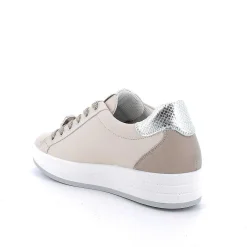 Sneakers|Igi&Co Sneakers In Pelle Da Donna Ecru