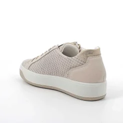 Sneakers|Igi&Co Sneakers In Pelle Da Donna Panna