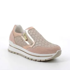 Sneakers|Igi&Co Sneakers In Pelle Da Donna Skin-Champagne