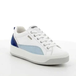 Sneakers|Igi&Co Sneakers In Pelle Da Donna Bianco-Blu