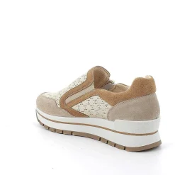 Sneakers|Igi&Co Sneakers In Pelle Da Donna Avorio-Platino