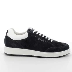 Sneakers|Igi&Co Sneakers In Pelle Da Uomo Blu