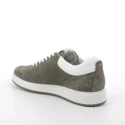 Sneakers|Igi&Co Sneakers In Pelle Da Uomo Verde Militare