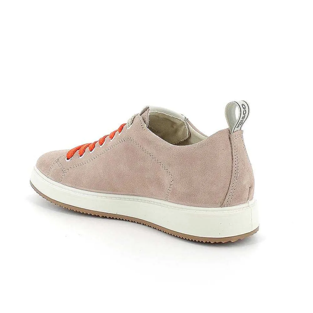 Sneakers|Igi&Co Sneakers In Pelle Da Uomo Beige Scuro