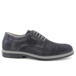Stringate|Igi&Co Stringate In Pelle Da Uomo Blu