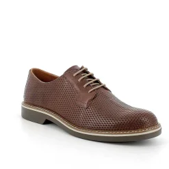 Stringate|Igi&Co Stringate In Pelle Da Uomo Fango